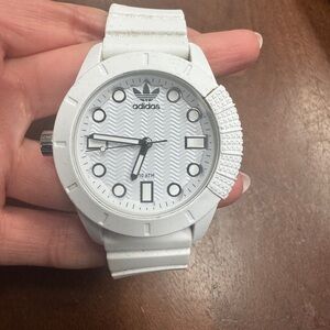 Adidas White Watch